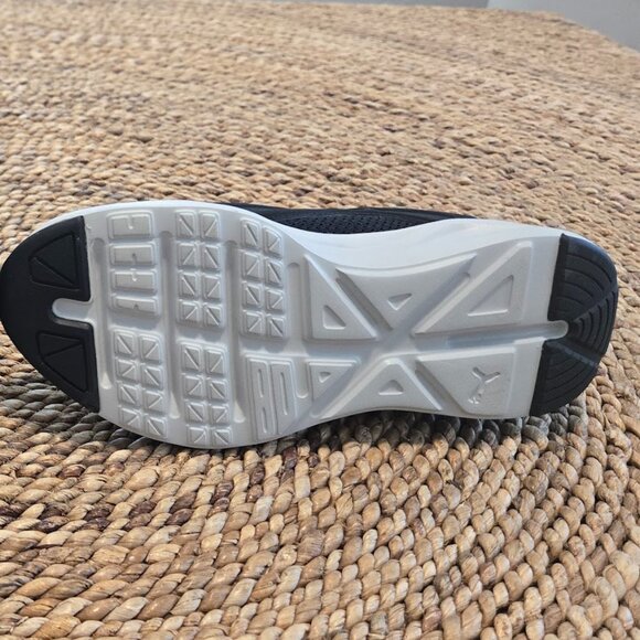 PUMA Kids Sneakers – Size 2C – Black/Blue/Neon Yellow – Only Wore Once! - Picture 6 of 6